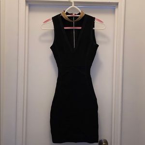 Bebe Black Date Dress